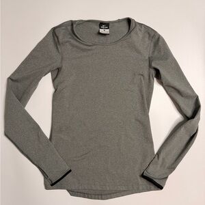 Nike Pro Dri-fit Small Gray Long Sleeve Women's Top